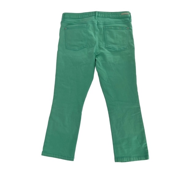 Pilcro And The Letterpress Green Straight Leg Ankle Jeans Size 32 Women's - Picture 3 of 7